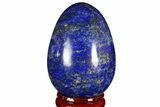 Polished Lapis Lazuli Egg - Pakistan #170868-1